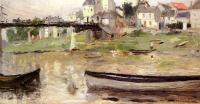 Morisot, Berthe - Boats on the Seine